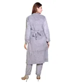Super Soft Solid Kurti with Pant for Women 