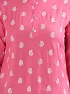 Ethnic Motif Printed Rayon Short Kurti 