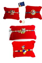 Metal Ladoo Gopal Rakhi 