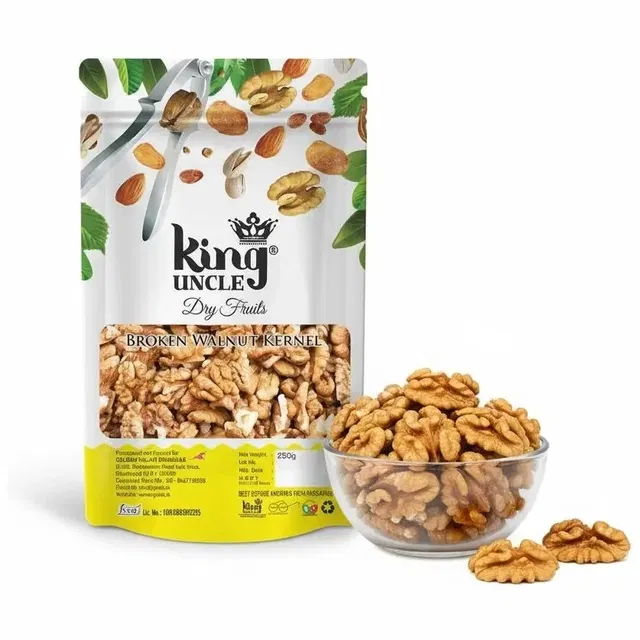 किंग अंकल अखरोट कर्नेल - ब्रोकन 250 g