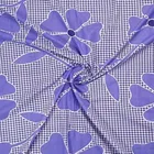 Polycotton Printed Double Bedsheet with Two Pillow Covers 