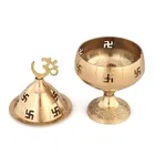 मंगल भवन ब्रास अखंड पूजा ज्योत - 1 यूनिट 