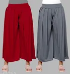 Palazzos for Women, Pack of 2 