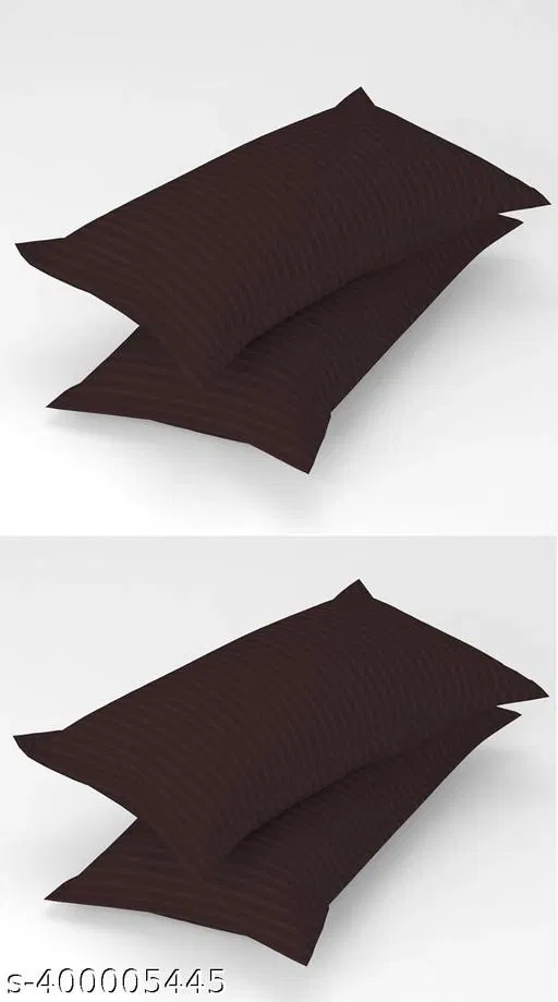 Satin Pillow Covers (Multicolor, 18x28 inches) (Pack of 4)