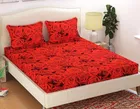 Polycotton Double Bedsheet with 2 Pillow Cover 