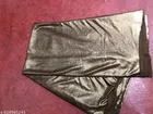 Lycra Saree for Women, Gold 