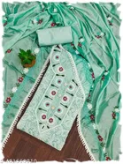 Chanderi Cotton Unstitched Suits for Women 