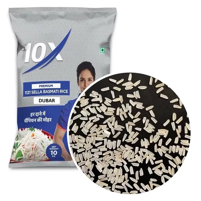 10x प्रीमियम सेला दुबार चावल 10 kg