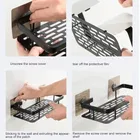 Wall-mounted Metal Bathroom Shelf Pack of 2