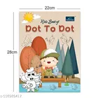 Super Cute Toddlers Coloring Bag, Kids Book of Dot to Dot, Set of 2