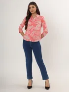 Rayon Printed Shirt for Women 