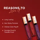 Seven Seas Liquid Lipstick for Women, Purple Shade 