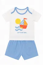 Cotton Printed Clothing Set for Boys 