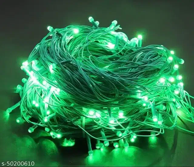 Indoor String Lights (Green, 15 m)