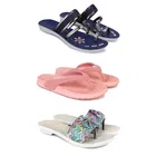 Combo of Flats with Slippers & Sliders for Women 