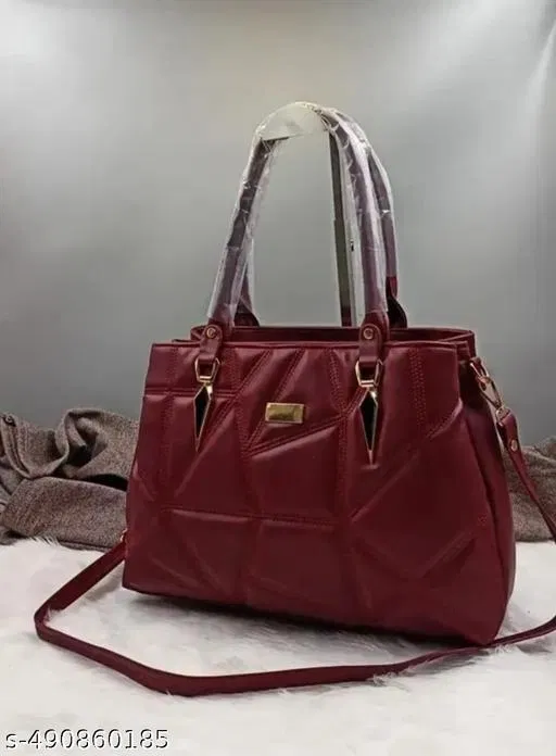 TRUE FASHION. Hand Bags for Women (Maroon, Free size)