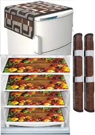 Knit 7 Pcs Fridge Cover Set 