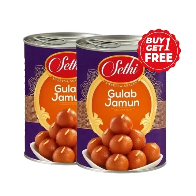 सेठी गुलाब जामुन 2X500 g ( बय 1 गेट 1 फ्री )
