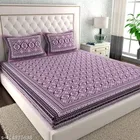 Cotton Double Bedsheet with 2 Pillow Cover 