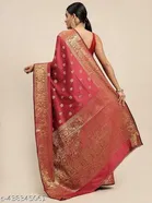 Banarasi Silk Zari Woven Saree for Women 