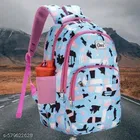 Polyester Backpack Bag, Blue