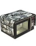 Knit Printed Oven Top Cover with Side Pockets 