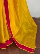 Kanooda Prints Fancy Cotton Silk Only Saree Without Blouse Piece
