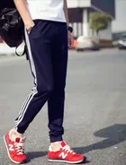 Cotton Blend Track Pants for Men 