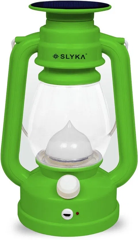 Solar LED Lantern with Night Lamp ( Assorted - Multicolor)