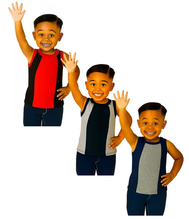 Cotton Solid Innerwear for Boys, Multicolour, Pack of 3 (15-16 Years)