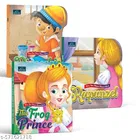 Fairy Tale Shaped Board Book | Pinocchio, Rapunzel, and The Frog Prince | for kids | story books | 