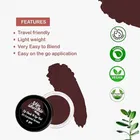 Skin Smoothie Just Organic 3 in 1 Lip, Cheek and Eye Tint with Vitamin E and Almond Oil, Caramel Brown, 6 g