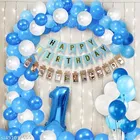 56 Pcs Balloons Decoration Kit, Multicolour, Set of 1