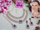 2 Layer Elegant Partywear Necklace Set for Women 