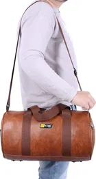 AXen PU Gym Bag for Men & Women 