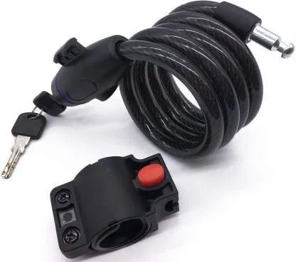 Stainless Steel Multi-Purpose Key Lock for Cycle (Multicolor)