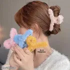 Fur Hair Clutcher for Women & Girls 