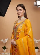 Bandhani Printed Jaipuri Designs Embroidered Top Bottom Duppata for Women 