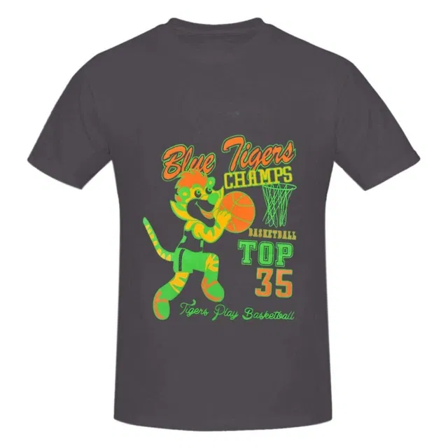 Cotton Round Neck Printed T-Shirt for Boys (Grey, 5-6 Years)