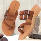 Flats For Women, Brown 