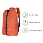 DE VAGABOND STATIC Orange Bag, Backpack 17 Inch 18 Ltr Casual/Daypack 