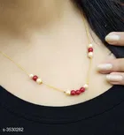 Necklaces & Chains for Women Gold Free Size