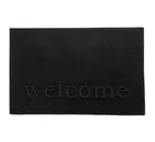 Rubber Doormat, Black 