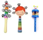 Wooden Rattle Toys for Kids 