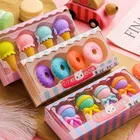 Ice Cream Donut Erasers 