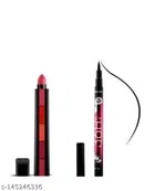 5 in 1 Lipstick with Eyeliner (Multicolor, Set of 2)