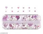 12 Grid Imitation Glass crystal manicure Art  Mineral Jewelry Mixed Bride Phototherapy