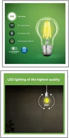Phillips 9W WARM WHITE FILAMENT LED BULB  
