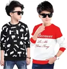 Round Neck Printed T-Shirt for Boys 