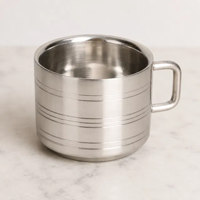 NIVIS Steel Double Wall Mug (90 ml)
